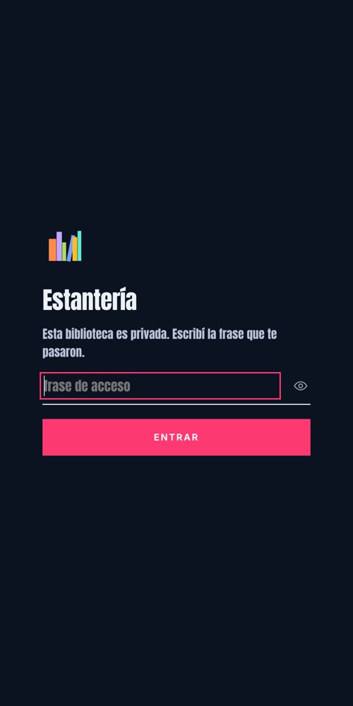 App Estantería