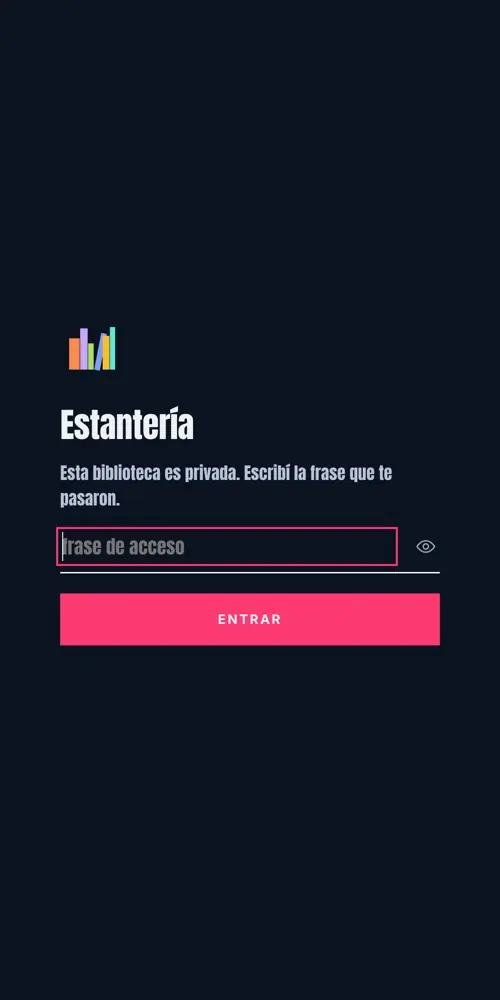 App Estantería
