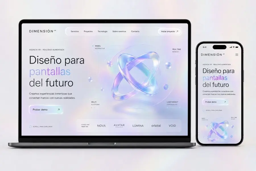 Ejemplo de estilo innovadora y experimental
