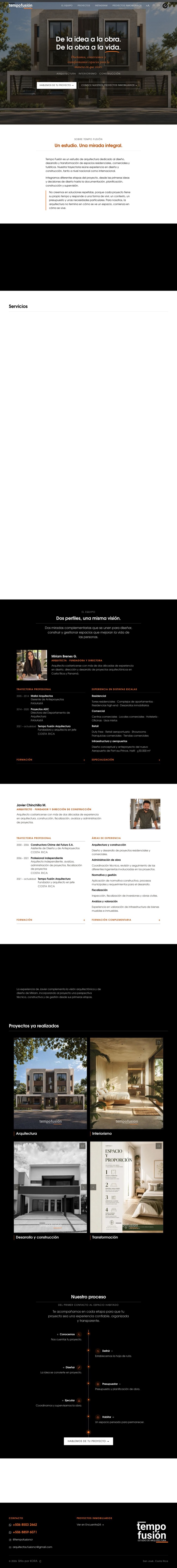 Sitio de Tempo Fusión
