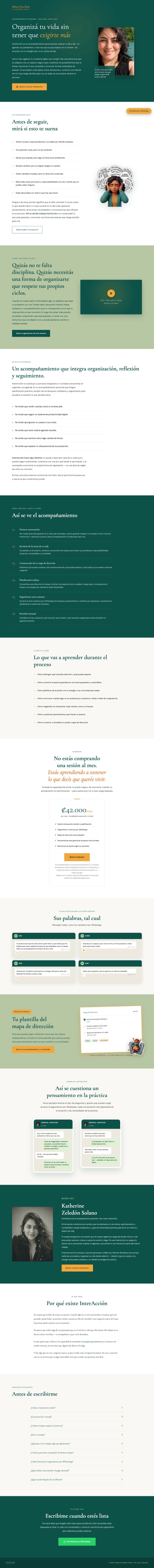 Página de venta de InterAcción