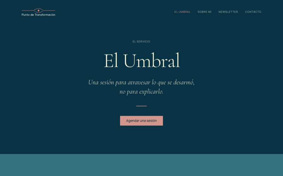 Página El Umbral de Punto de Transformación