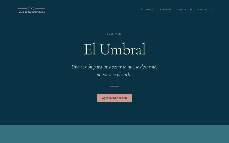 Página El Umbral de Punto de Transformación