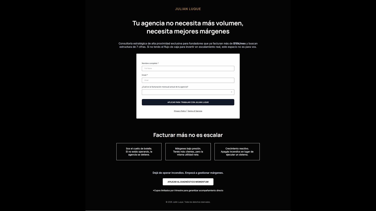 Consultoría de agencias